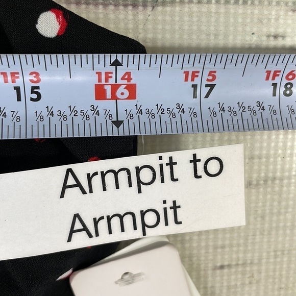 Wisp Romper Pants Suit Cropped Black Red Dots Lottie Pockets Belt Size 2 - Picture 16 of 16